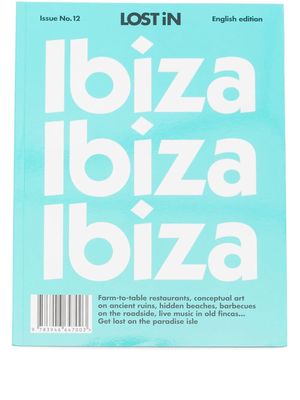 Phaidon Press Ibiza by Lost In paperback book - Blue