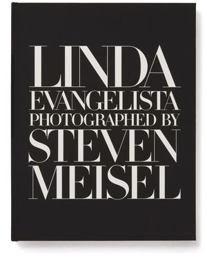 Phaidon Press Linda Evangelista Photographed by Steven Meisel hardcover book - Black