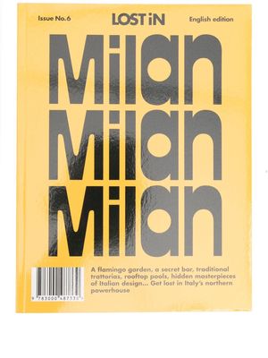 Phaidon Press Milan by Lost In paperback book - Yellow