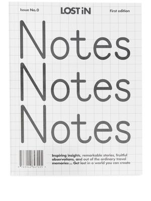 Phaidon Press Notes by Lost In paperback notebook - White