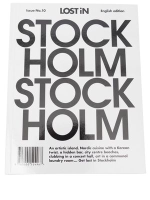 Phaidon Press Stockholm by Lost In paperback book - White