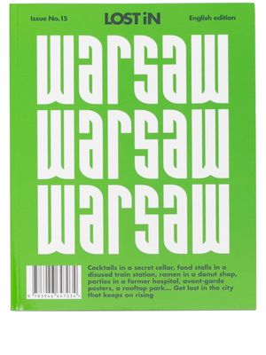 Phaidon Press Warsaw by Lost In paperback book - Green