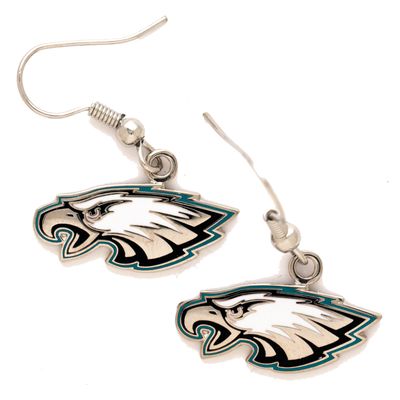 Philadelphia Eagles Logo Wire Earrings