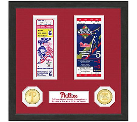 Philadelphia Phillies World Series Ticket Colle ction