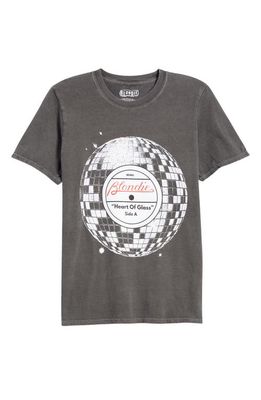 Philcos Blondie Disco Graphic T-Shirt in Grey