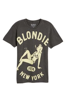 Philcos Blondie New York Graphic T-Shirt in Black Pigment