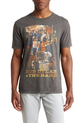 Philcos Bob Dylan The Band Graphic T-Shirt in Charcoal Pigment