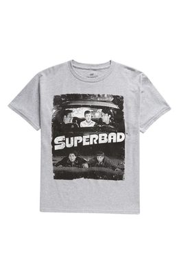 Philcos Kids' Superbad Graphic T-Shirt in Silver