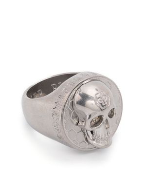 Philipp Plein 3D Skull ring - Silver