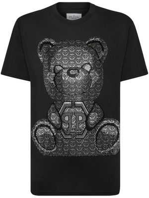 Philipp Plein 3D Teddy embellished T-shirt - Black