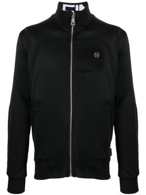Philipp Plein appliqué-detail bomber jacket - Black