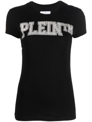 Philipp Plein appliqué logo-print T-shirt - Black