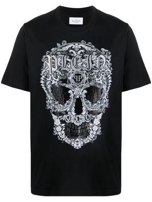 Philipp Plein Baroque Skull cotton T-shirt - Black