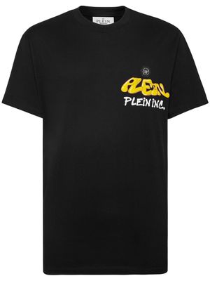 Philipp Plein Bombing Graffiti cotton T-shirt - Black