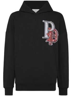 Philipp Plein Bulldogs cotton hoodie - Black