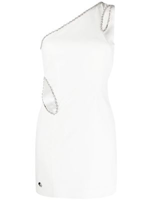 Philipp Plein Cady mini dress - White