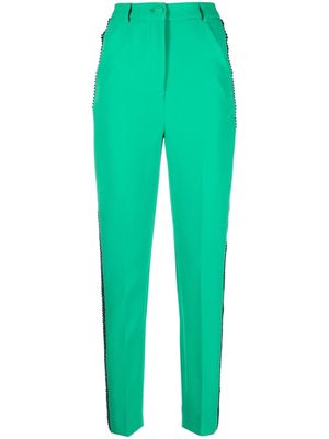 Philipp Plein Cady slim-cut tailored trousers - Green