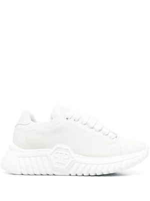 Philipp Plein chunky lace-up sneakers - White