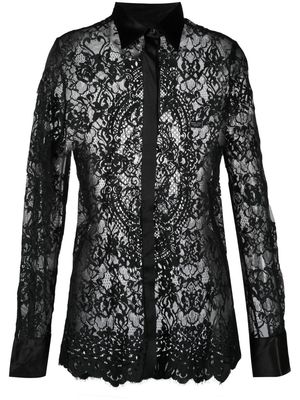 Philipp Plein Classic Lace shirt - Black