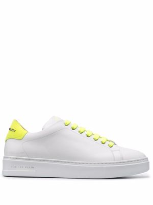 Philipp Plein colourblock low-top sneakers - White
