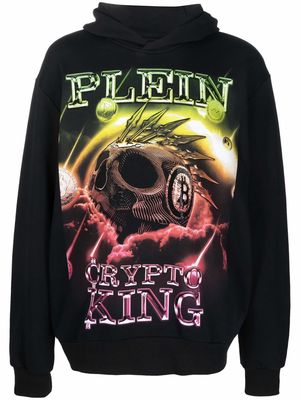 Philipp Plein 'Crypto King' hoodie - Black