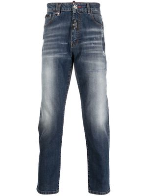 Philipp Plein Detroit straight-leg jeans - Blue