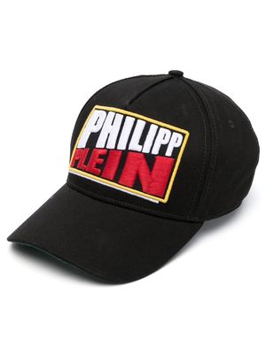 Philipp Plein embroidered-logo-patch baseball cap - Black