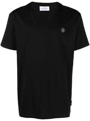 Philipp Plein gothic logo-print T-shirt - Black