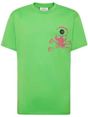 Philipp Plein Gothic Plein cotton T-shirt - Green