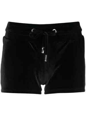 Philipp Plein Gothic Plein jogging short shorts - Black