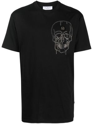 Philipp Plein graffiti print short sleeve T-shirt - Black