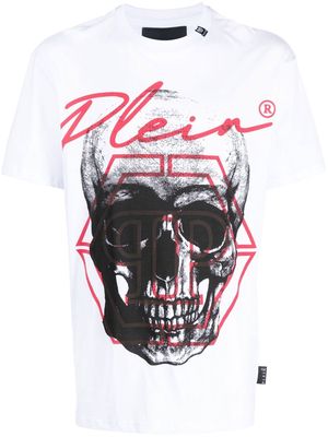 Philipp Plein graphic-print SS Skull T-shirt - White