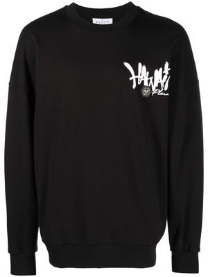 Philipp Plein Hawaii long-sleeve sweatshirt - Black