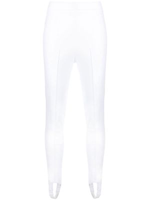 Philipp Plein Hexagon-patch denim leggings - White