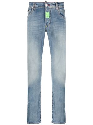 Philipp Plein Hexagon straight leg jeans - Blue