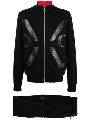 Philipp Plein Hexagon zip-jacket tracksuit - Black