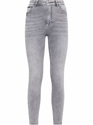 Philipp Plein high-rise skinny jeans - Blue