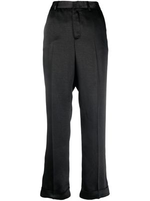 Philipp Plein high waist tailored trousers - Black