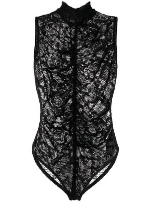 Philipp Plein jacquard knit body - Black