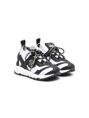 Philipp Plein Junior Runner Hexagon lace-up sneakers - Black