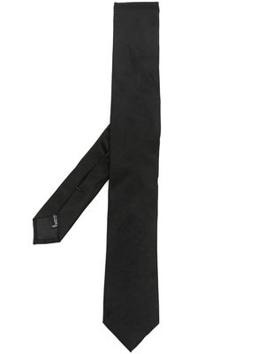 Philipp Plein logo-jacquard silk tie - Black