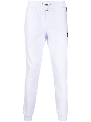 Philipp Plein logo-patch track-pants - White