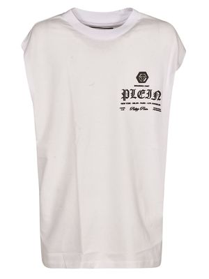 Philipp Plein Logo Round Neck T-shirt