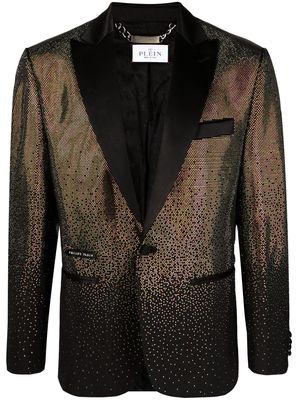 Philipp Plein Lord rhinestone-embellished blazer - Black
