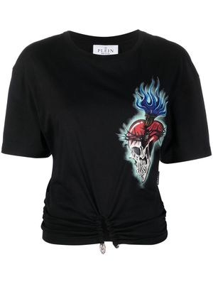 Philipp Plein Love Tattoo short-sleeve T-shirt - Black