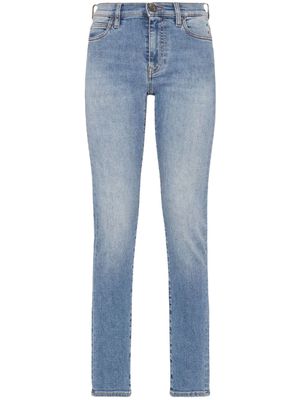 Philipp Plein mid-rise skinny-cut jeans - Blue