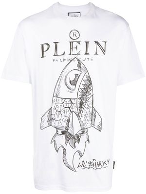 Philipp Plein Monsters logo print T-shirt - White