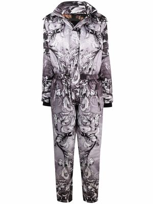 Philipp Plein New Baroque ski jumpsuit - Grey