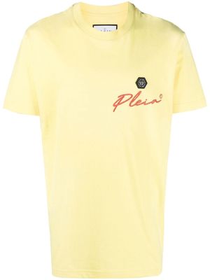 Philipp Plein pastel yellow round neckT-shirt