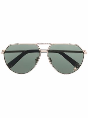 Philipp Plein pilot-frame sunglasses - Gold